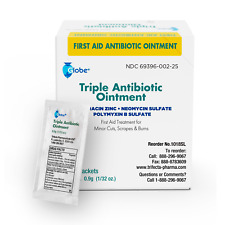 Globe Triple Antibiotic Ointment 0.9g Single Packets. (25 Single Packets) picture