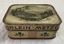 Antique Advertising Tin, Litho, Haeberlein-Metzger - A - G - Nurnberg Biscuits picture