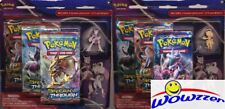 POKEMON TCG Mega Mewtwo X & Y PIN Blister 2ct Set-6 Breakthrough Booster Packs picture