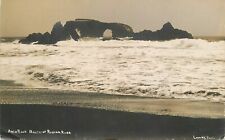 Postcard RPPC California Arch Rock Mouth of Russian River Lowry 23-2606 picture