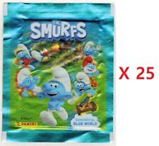 Smurfs 2023 Panini Lot 25 Sealed Packs Stickers picture
