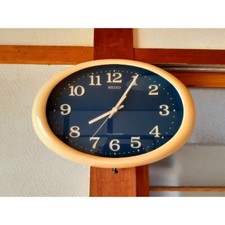 Seiko Wall Clock Transistor Space Age Without Box Used F/S From Japan H 24.5 cm picture