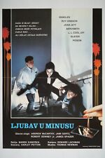 LESS THAN ZERO Original RARE exYU movie poster 1987 AEROSMITH, ROBERT DOWNEY JR picture