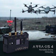 ARRAKIS 4 Portable Drone Detector FPV Mavic UAV Signal Receiver 24H Battery picture
