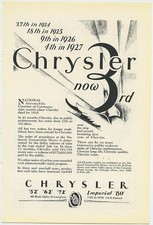 Chrysler Sales Record Phenomenally Rapid Growth Progress 1928 Vintage Ad picture