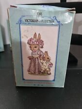 The Victorian Collection Figurine - Beatrice Easter and Walter Bunny 1995, VA37 picture