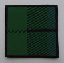 British Army Royal Regiment of Scotland Tam O Shanter Tartan Badge Backing - New picture