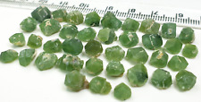 64Cts Beautiful Natural Green Color RARE Demantoid Garnet Fully Terminated Crys picture