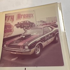 Vintage Drag Racing Photo 3.5” X 3.5” 1970’s picture