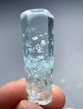 64 Cts Beautiful Top Quality Terminated Aquamarine Crystal From SkarduPakistan picture