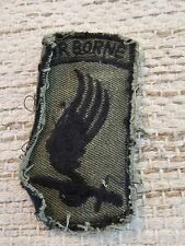 1960s US Army Vietnamese Made 172nd Airborne Infantry Brigade Patch L@@K picture