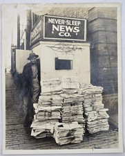 1930s Photo Never-Sleep News Co Seattle Black-Owned Business History Newspaper picture