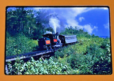 Mount Washington Cog Railway New Hampshire Mountain  Lovely 35mm slide  c.1968 picture