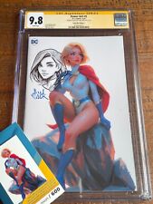 POWER GIRL #5 CGC SS 9.8 WILL JACK REMARK & SIGNED EXCL MEGACON WHITE VARIANT-C picture