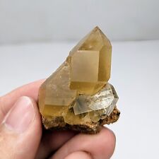 Natural Aesthetic Small Size Astrophyllite Included Quartz Crystal From Pakistan picture