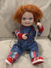 NEW Motion Activated Animated Chucky Doll Party City Animatronic Childs Play picture