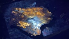 Fluorescent & Photosynthesis Calcite Crystal Cluster 7 1/2” X 5 1/2” picture