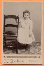 Mount Carmel, IL, Portrait of a Little Girl, by Jochem, circa 1890 picture