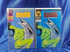 Elementals Sex Special #1 & Collectors Gold Ed Comico1991 VF/NM 9.0 Willingham picture
