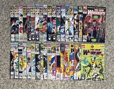 New Warriors lot of 35 * v1 1990 (#1-75) * all diff btw #1-50 + Annual 1 set picture