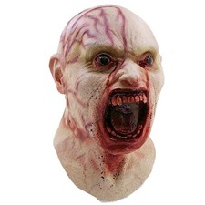 Ghoulish Productions Infected Latex Face Mask Horror Halloween Cosplay picture