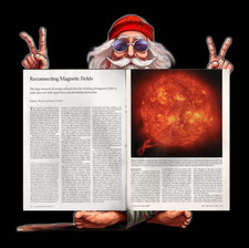 Reconnecting Magnetic Fields : 2009 Print Article w/pics picture