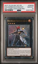 Yugioh Evilswarm Exciton Knight Mint 1st Edition Ultra Rare BLLR-EN068 PSA10 picture