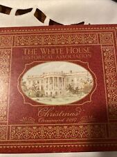 The White House Historical Association 2007 Christmas Ornament in original box. picture