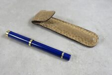 Waterman Lady Charlotte Fountain Pen Blue Lacquer 18k picture