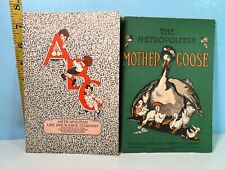 2 Vintage The Metropolitan Life Insurance Story Books Mother Goose & The ABC's picture