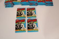 1981 Fleer Trading Card Here’s Bo Wax Packs 4 Pack Lot Unopened Poster Sealed picture
