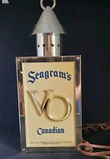 Seagrams VO Advertising Bar Sign Wall Sconce Light Tavern Lantern picture