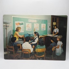 Vintage School Helpers Singer Society For Visual Education Print 11x14 picture