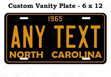 Vintage North Carolina 1965 State License Plate For Car Bike ATV Keychain Magnet picture