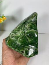 1.3kg Nephrite Jade Rough Polished Stone Tumble Natural Freeform Crystal picture