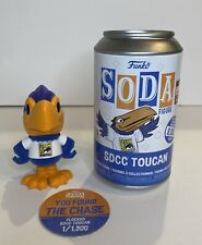 Funko Soda Vinyl Figure LE Chase SDCC Toucan Fall Convention Exclusive Flocked picture