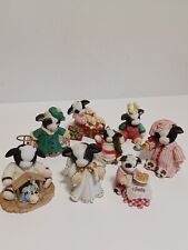 8 Mary's Moo Moos Vintage Collectible Cow Figurines  picture