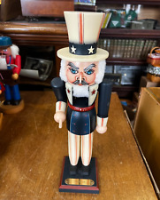 1987 Susan Millford Limited Edition Uncle Sam Nutcracker _ 16 Inches Tall picture