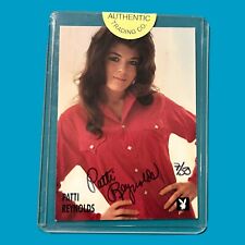 1996 Patti Reynolds Miss September 1965 Playboy Autographed Card #35 #7/50 picture
