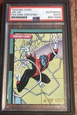1992 Impel X-Men Series 1 JIM LEE Autograph PSA/DNA Certified Auto picture