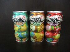 Carbonated  fruit drinks: 3 x 330 ml empty cans, Mexico imported  to Israel,2016 picture