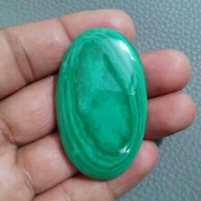 AA+ Ultimate Designer Green Malachite Oval Shape 151 Crt Cabochon Loose Gemstone picture