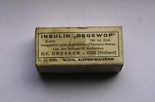 Vintage unopened medicine for collection INSULINE 