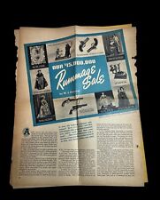 Vintage Newspaper. The Country Times. Antique Advertisements. 1939 picture