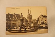 Nurnberg Market Square Postcard Germany - Black and White Unposted picture
