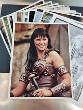 Xena Warrior Princess. (1) 10 photos 8.5×11 inch. From the fanclub 