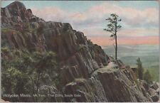 Mt. Tom, The Cliffs, South Side, Holyoke Massachusetts 1924 Postcard picture