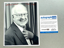 PETER HIGGS (†2024) Nobelprize signed autographed photo 8x10 COA ACOA picture