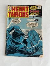 Heart Throbs #119 DC Comics 1969 Romance Girls Their Lives Their Loves Low Grade picture