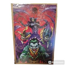 Walden Wong The Batman Who Laughs Poster Signed DC Comic 18 1/4 X 12 picture